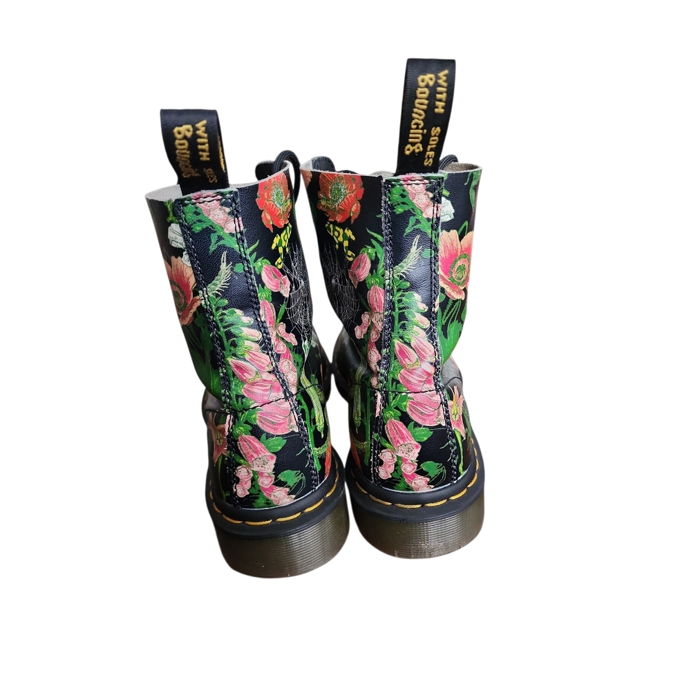 Dr. Martens 1460 Pascal WB "Wild Botanics" Ankle booties Sz US 10 Floral Combat - Picture 5 of 6
